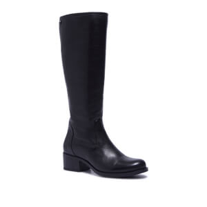 Carl Scarpa Gaido Black Leather Boots